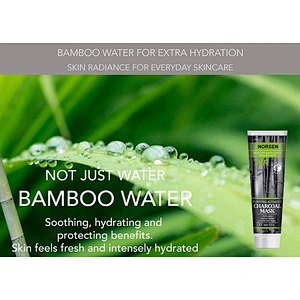 Wholesale High Quality Private Label Bamboo Purifying Activated Charcoal Mask