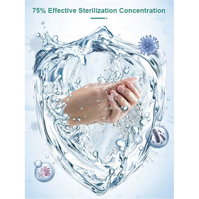 Wholesale 100ml free hand liquid 75 degree ethanol antibacterial solution spray