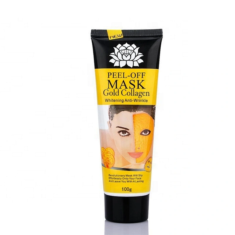 Private Label Face Care Whitening Anti Wrinkle 24k Gold Collagen Peel Off Mask