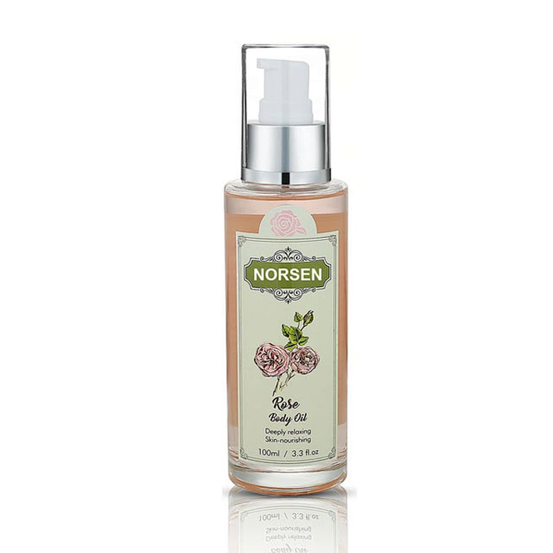Wholesale rose sex body massage oil for female rich in bisabolol