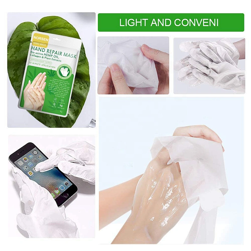 Private Label Natural Organic Whitening Moisturizing Hand Repair Mask