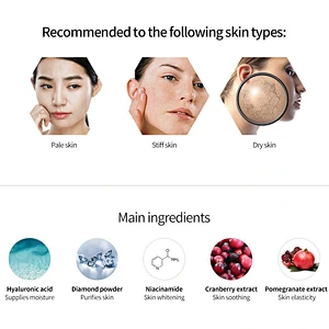 Private Label Diamond Brightening Ampoule Facial Mask
