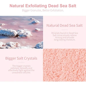 New products private label 2019 innovative product high quality strawberry body scrub