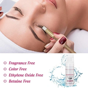 Private Label Eyelash Extension Cleanser Eyelid Foaming Cleanser Lash Foam Shampoo For Extensions