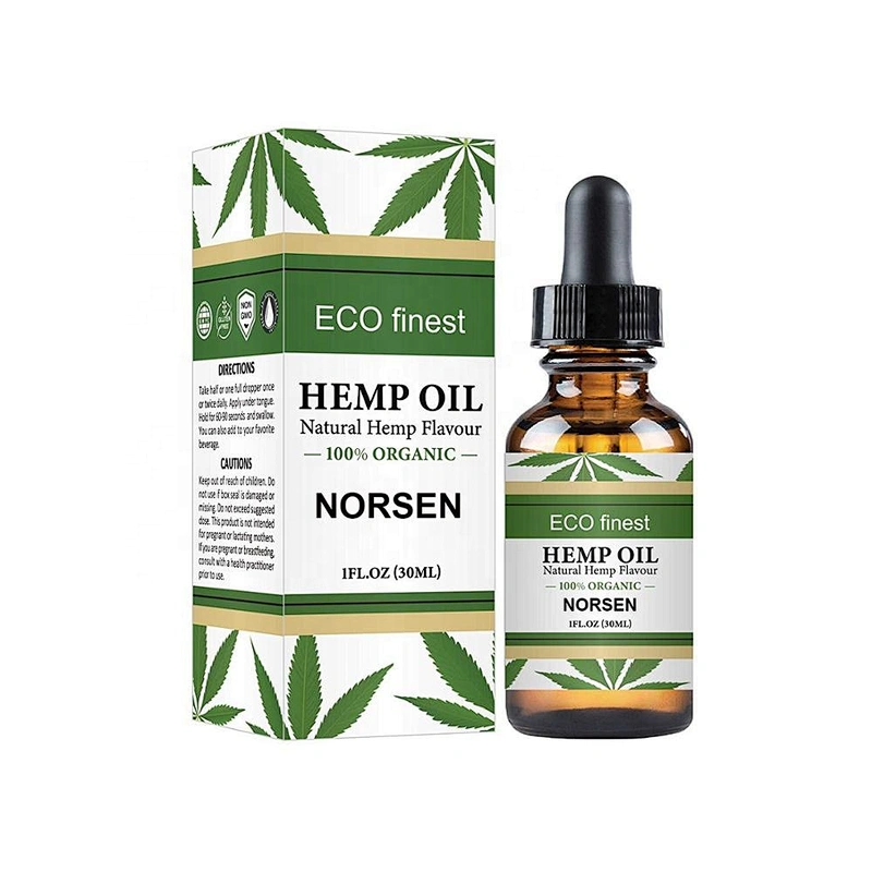 Private label 100% Natural Organic Hemp Seed Oil