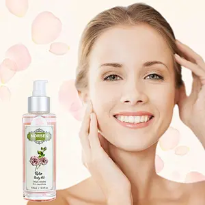 Wholesale rose sex body massage oil for female rich in bisabolol