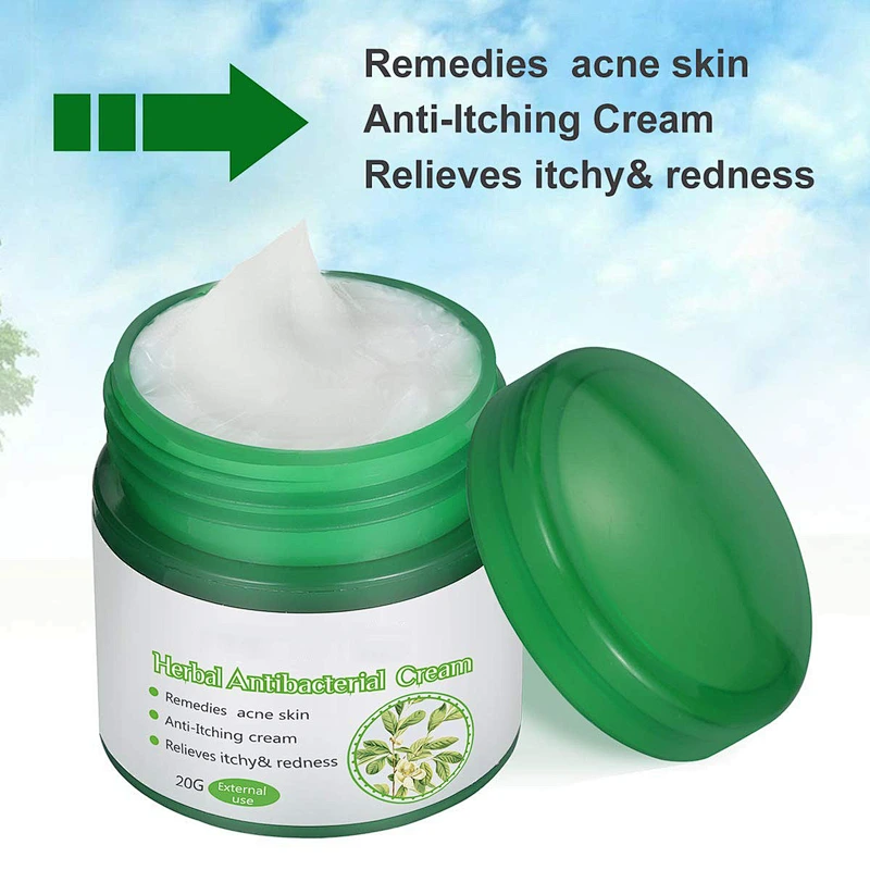 Private Label Herbal Antibacterial Cream Repair Treatment Cream