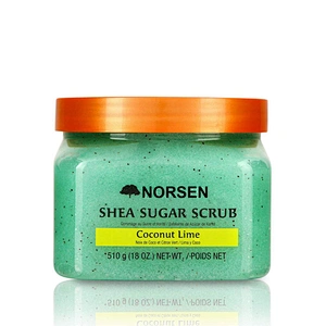 Hot Selling Private Label Organic Hydrating Exfoliating Shea Sugar Scrub Jars