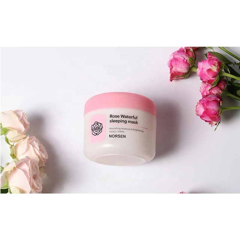 OEM Factory Custom Organic Skin Care Rose Sleeping Mask  With Vitamin C