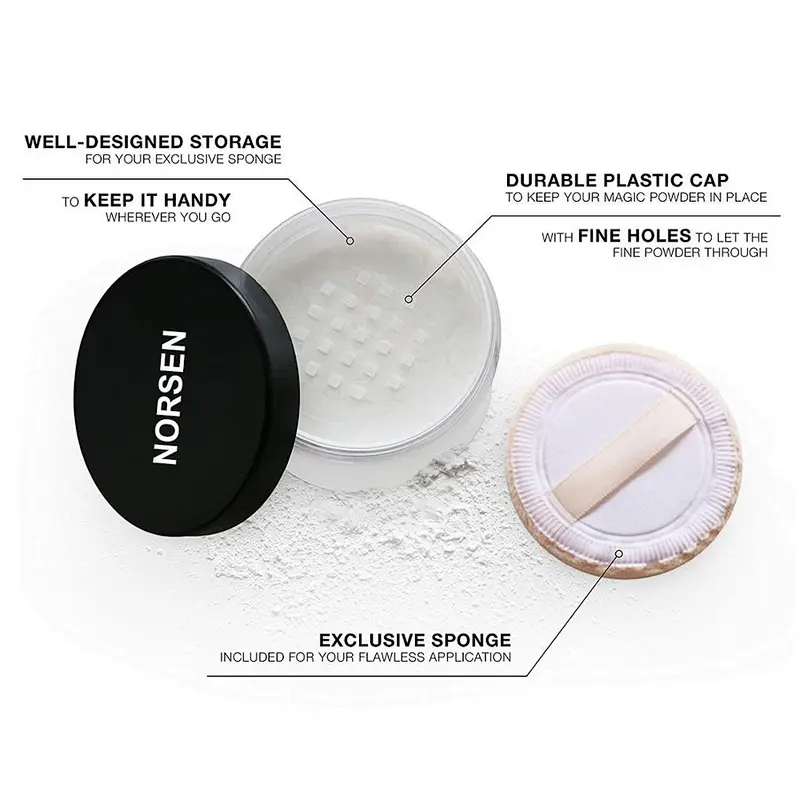 Excellent Quality Natural Matte Whitening Face Skin Care Makeup Powder