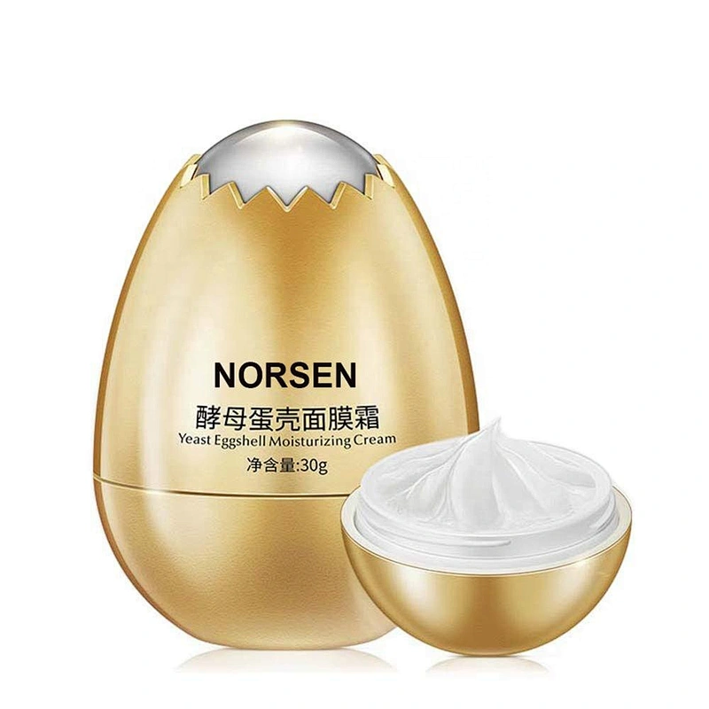 Wholesale Private Label Moisturizing Tightening Egg Shell Yeast Mask Cream
