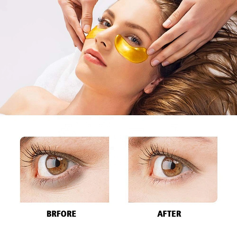 Wholesale Best Quality Nourishing Anti Wrinkle 24k Gold Collagen Crystal Eye Mask