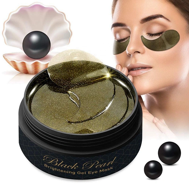 Hot product cheap high quality product Black pearl collagen eye mask