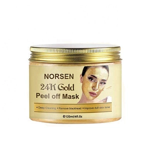 Factory Hot Sales Deep Cleansing Remove Blackhead 24K Gold Peel Off Mask