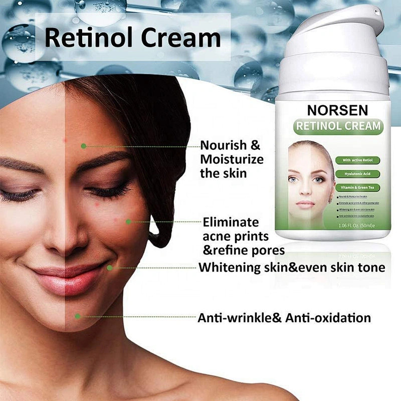 OEM Natural Organic Wrinkles Fine Lines Firming Skin Retinol Face Cream