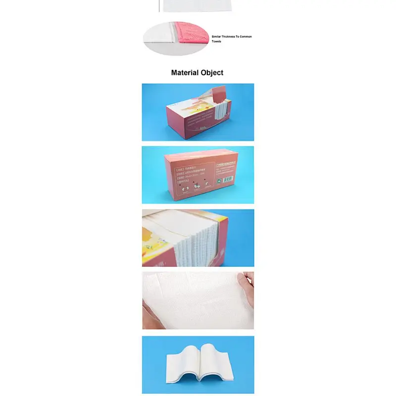 Wholesale High Quality 100% Plant Cotton Disposable TAQUE Beauty Towel