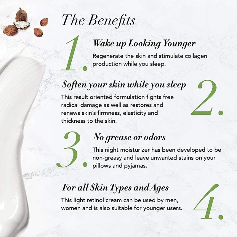 Factory Wholesale Private Label Skin Care Anti-Aging Night Cream