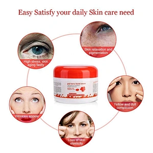 Natural Organic Whitening Anti Wrinkle Goji Berry Facial Cream