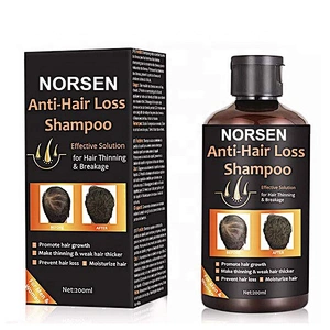 Natural Organic Plant Anti-Hair Loss Shampoo for Thinning Hair