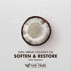 Soften & restore skin coconut oil daily hydration body wash