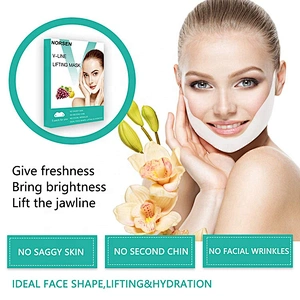 Wholesale beauty anti aging v-line lifting face mask
