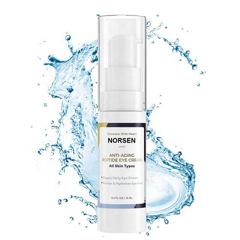 2019 Wholesale New Design Organic 15 ml Anti Aging Peptide Eye Cream