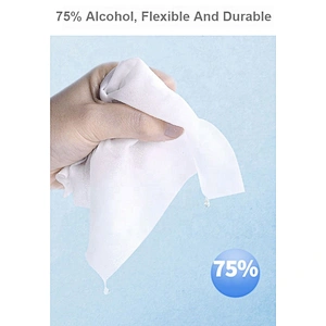 Factory Wholesale High Quality Private Label Disinfectant 75% Wet Wipes Antibacterial Alcohol