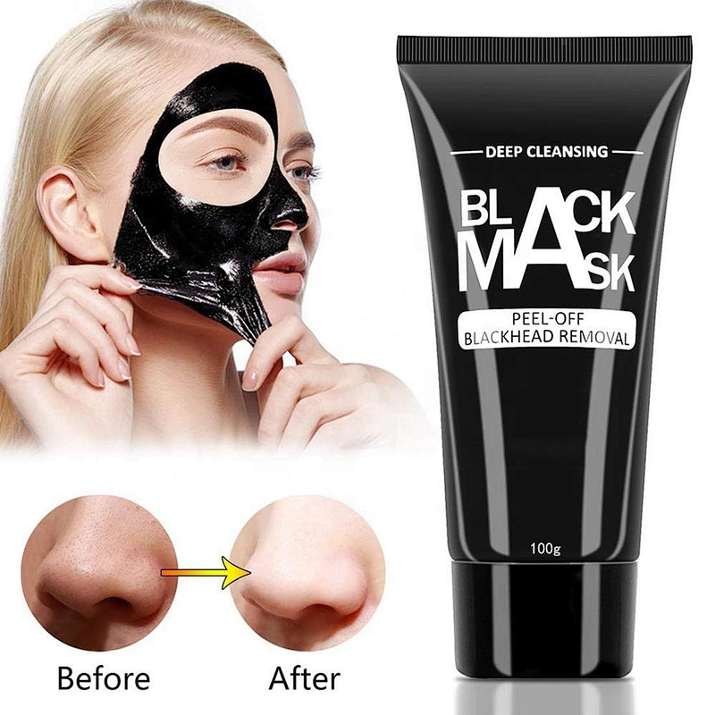 Hot Selling Deep Cleansing Blackhead Removal Bamboo Charcoal Peel Off Black Mask