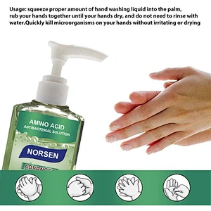 Wholesale Private Label Amino Acid Hand Sanitizer Antibacterial Gel Alcohol Kill 99.99% Of Germs