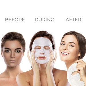 Private Label Organic Moisturizing Anti Aging Hyaluronic Collagen Sheet Face Mask