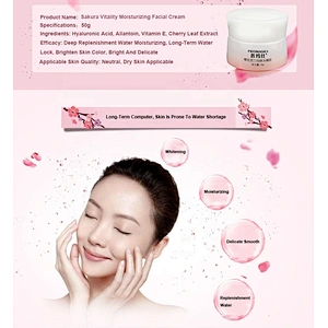 Wholesale High Quality Promasks Sakura Vitality Moisturizing Facial Cream