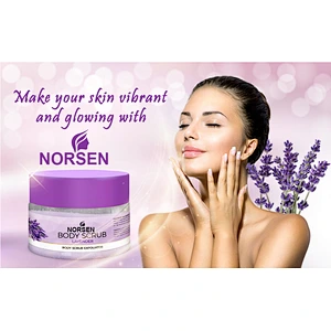 Private Label SPA Luxury Body Whitening Natural Lavender body Scrub