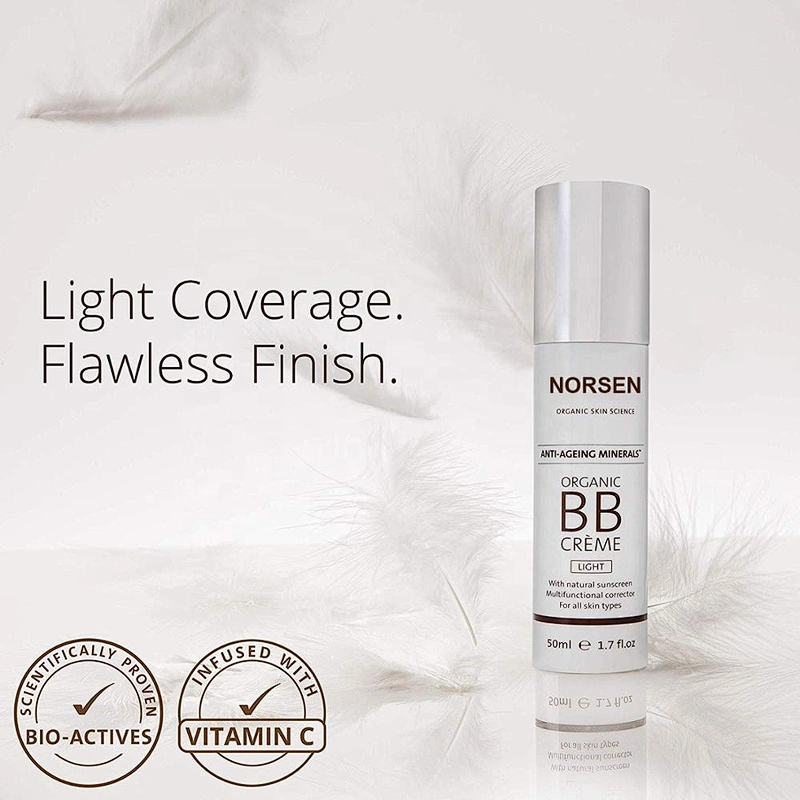 Wholesale Anti Aging Waterproof Organic BB Cream Promotes Cell Renewal Improves Skin Elasticity