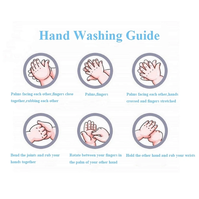 Private Label 75% 80ml Wash Free Moisturizing Antibacterial Gel Dispenser Alcohol Hand Sanitizer