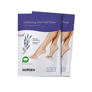 Factory sale remove cracked dry and dead skin exfoliating foot mask