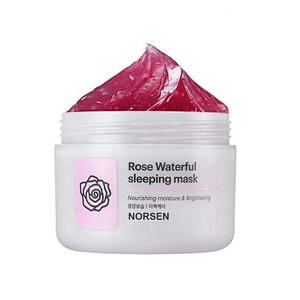 OEM Factory Custom Organic Skin Care Rose Sleeping Mask  With Vitamin C