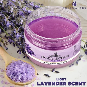 Private Label SPA Luxury Body Whitening Natural Lavender body Scrub