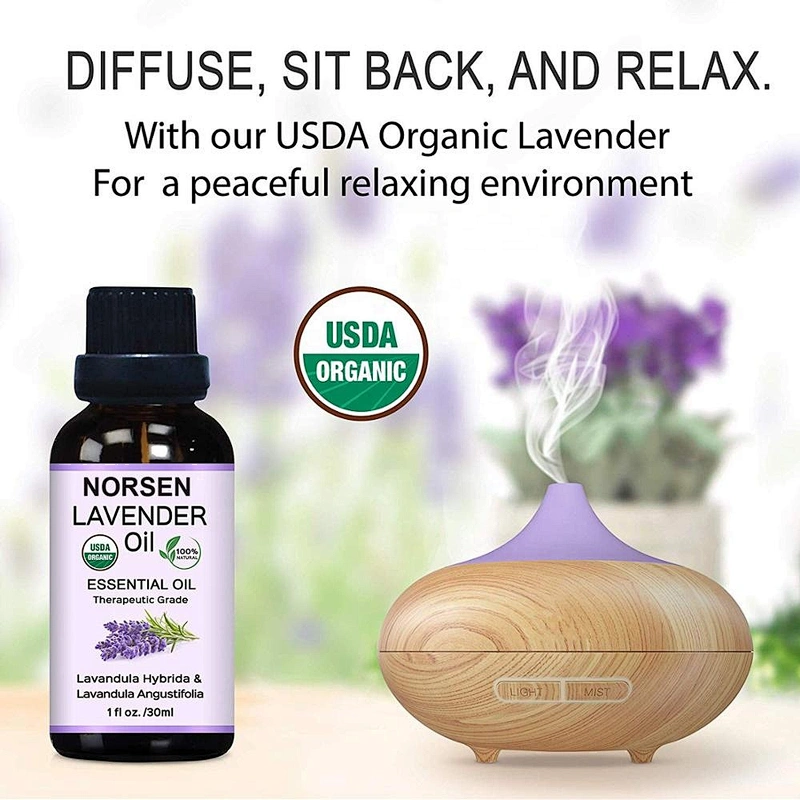 Wholesale high quality aromatic 100% pure lavender essential oil