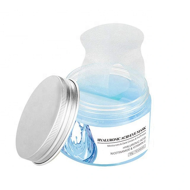 Professional manufacturer supply hyaluronic acid eye mask for reduces dark circles and eyebags