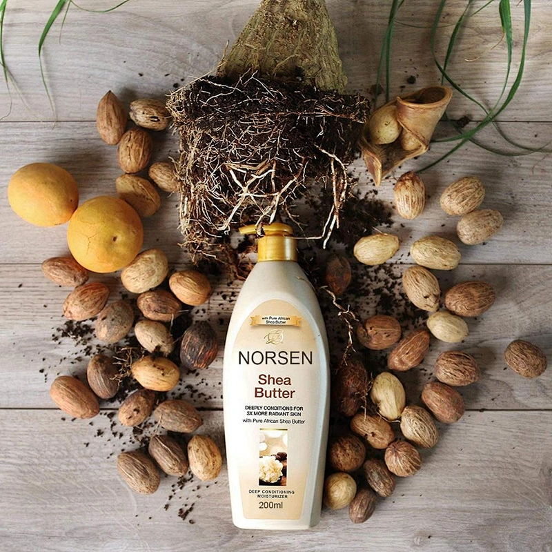 Natural Organic Skin Moisturizing Whitening Shea Butter Body Lotion