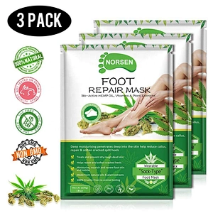 China factory low price sales excellent quality all natural  repair foot peel mask