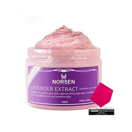Wholesale organic 250ml Lavender Extract Soothing Jelly Face Mask