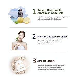 Low price sale good quality whitening jeju canola face mask