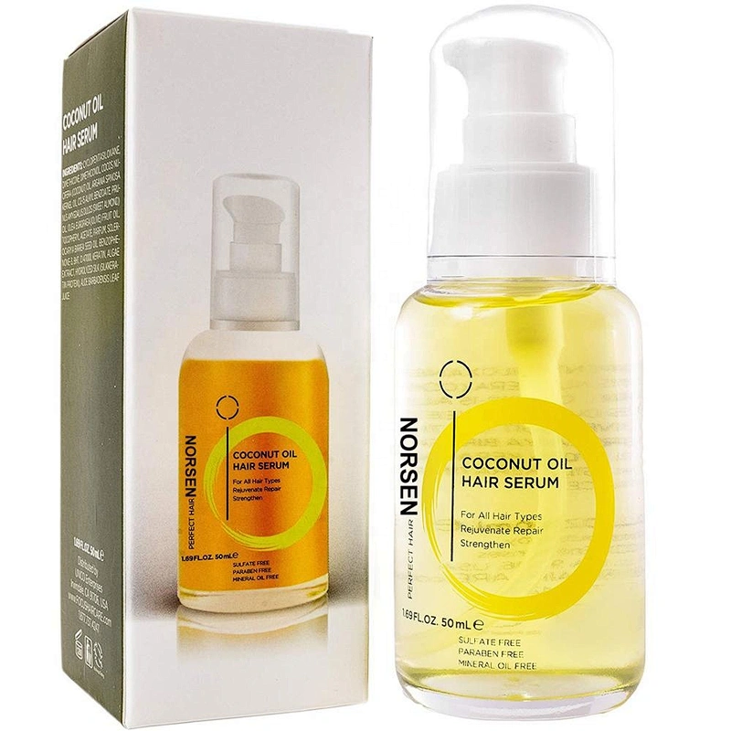 High quality factory price coconut oil hair serum for hair care