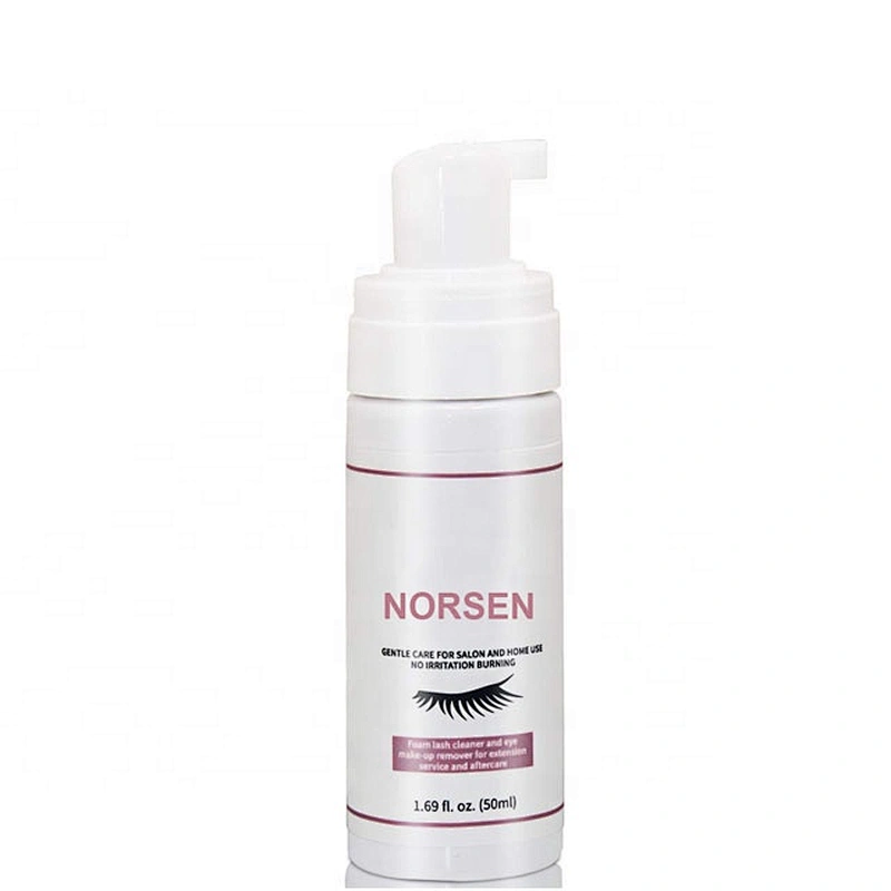 Private Label Eyelash Extension Cleanser Eyelid Foaming Cleanser Lash Foam Shampoo For Extensions