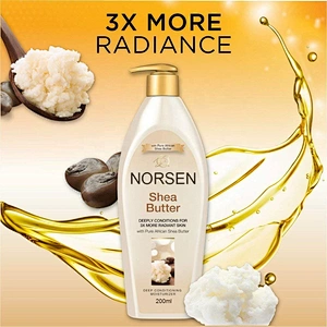 Natural Organic Skin Moisturizing Whitening Shea Butter Body Lotion