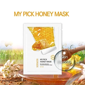 Private Label Honey Sheet Mask Moisturizing Facial Whitening Face Care Cleansing Mask