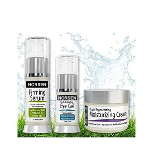 Skin care set facial firming serum eye gel moisturizing face cream with good quality
