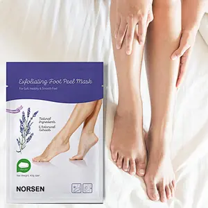 Factory sale remove cracked dry and dead skin exfoliating foot mask