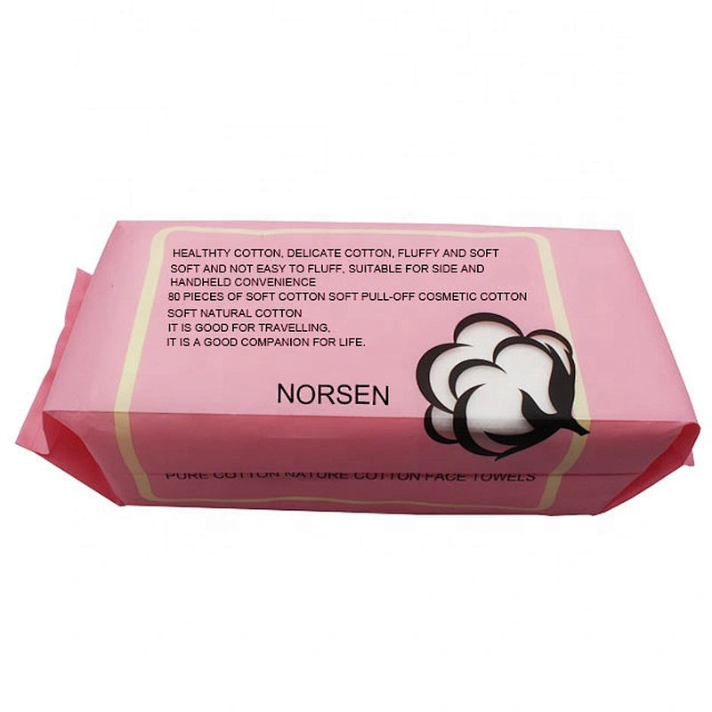 OEM Factory Wholesale Private Label 100% Pure Cotton Nature Cotton Face Towels